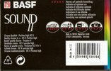 Compact Cassette BASF Sound 60 Type II Chrome 1997 Europe