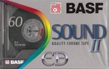 Compact Cassette BASF Sound 60 Type II Chrome 1997 Europe
