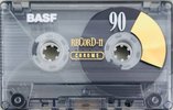 Compact Cassette BASF Record II 90 Type II Chrome 1997 Europe