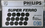 Compact Cassette Philips Super Ferro 90 Type I Normal 1978 Europe