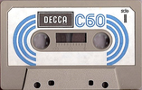 Compact Cassette DECCA 60 Type I Normal England
