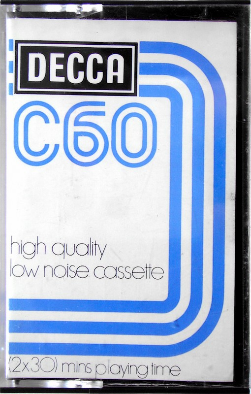 Compact Cassette DECCA 60 Type I Normal England