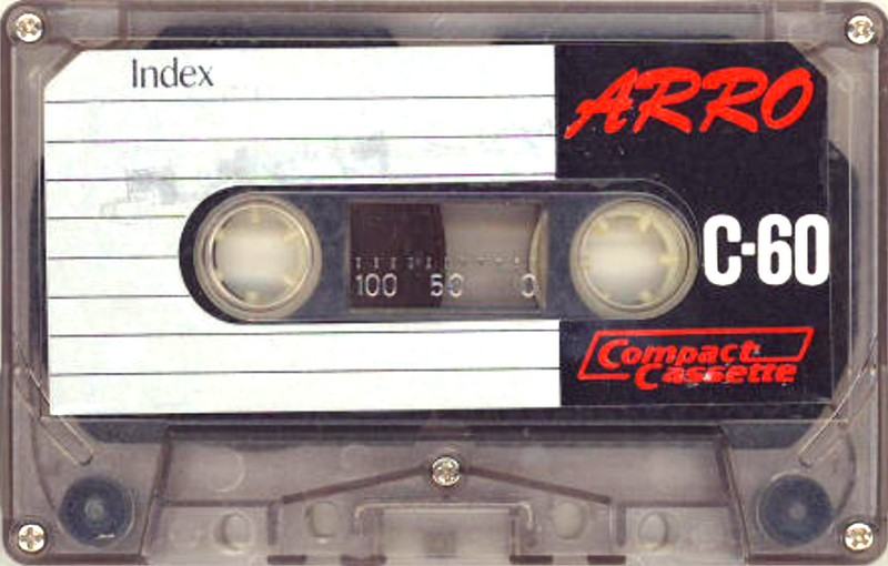 Compact Cassette Arro 60 Type I Normal 1985 Hong Kong