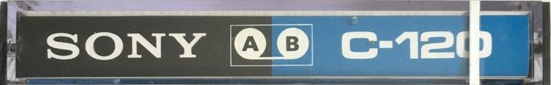 Compact Cassette Sony 120 "High Fidelity" Type I Normal 1971 USA