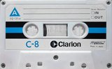 Compact Cassette Clarion 8 Type I Normal 1978 Japan
