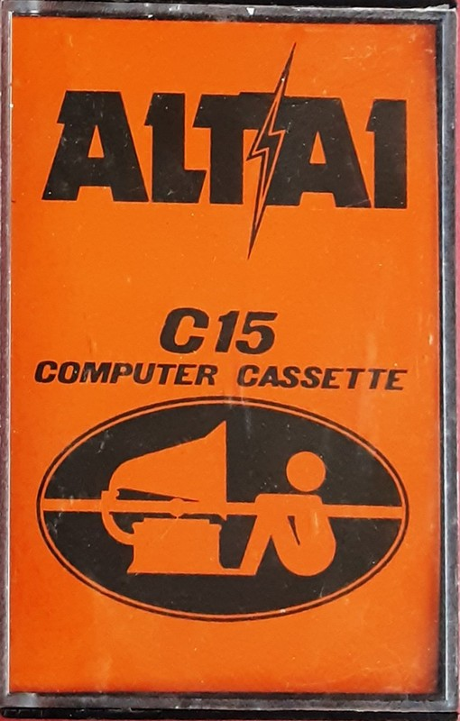 Compact Cassette Alta 1 15 Computer Cassette 1979 Hong Kong