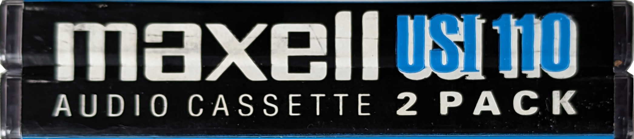 2 pack Maxell US 110 "US I" Type I Normal 1991 North America