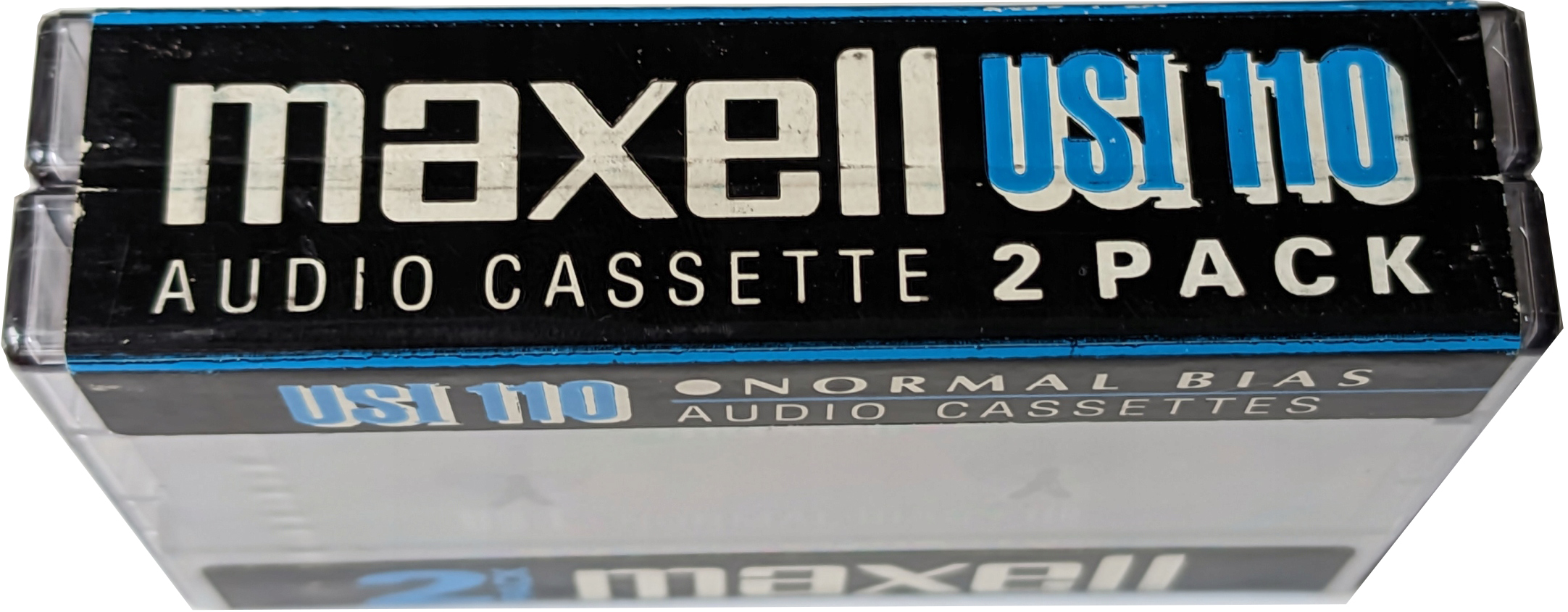 2 pack Maxell US 110 "US I" Type I Normal 1991 North America