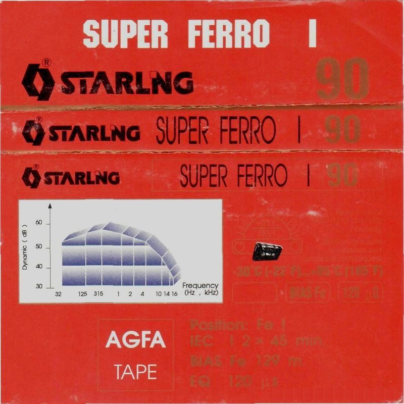 Compact Cassette Starling 90 Type I Normal Poland