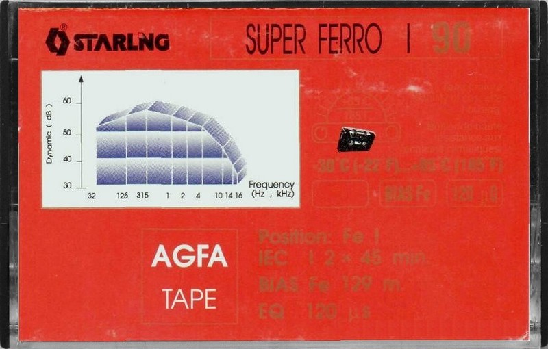 Compact Cassette Starling 90 Type I Normal Poland