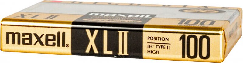 Compact Cassette Maxell XLII 100 Type II Chrome 1994 North America