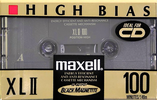 Compact Cassette Maxell XLII 100 Type II Chrome 1994 North America