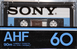 Compact Cassette Sony AHF 60 Type I Normal 1978 Germany