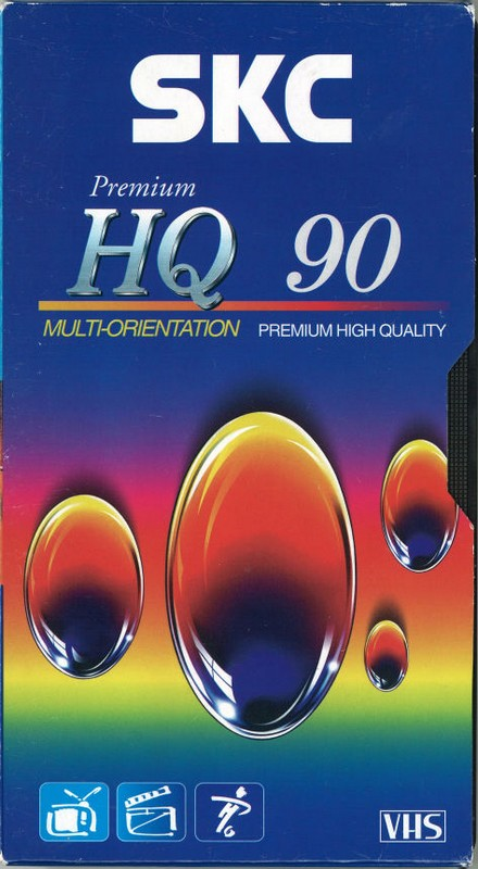 VHS, Video Home System SKC Premium HQ 90 Type I Normal Worldwide