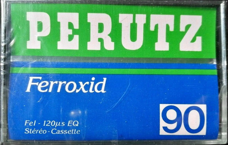 Compact Cassette Perutz 60 "Ferroxid" Type I Normal France