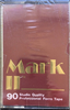 Compact Cassette Mark II Studio Quality 90 Type I Normal 1982 Germany