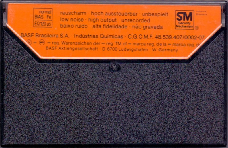 Compact Cassette BASF LH 120 Type I Normal 1978 Brazil
