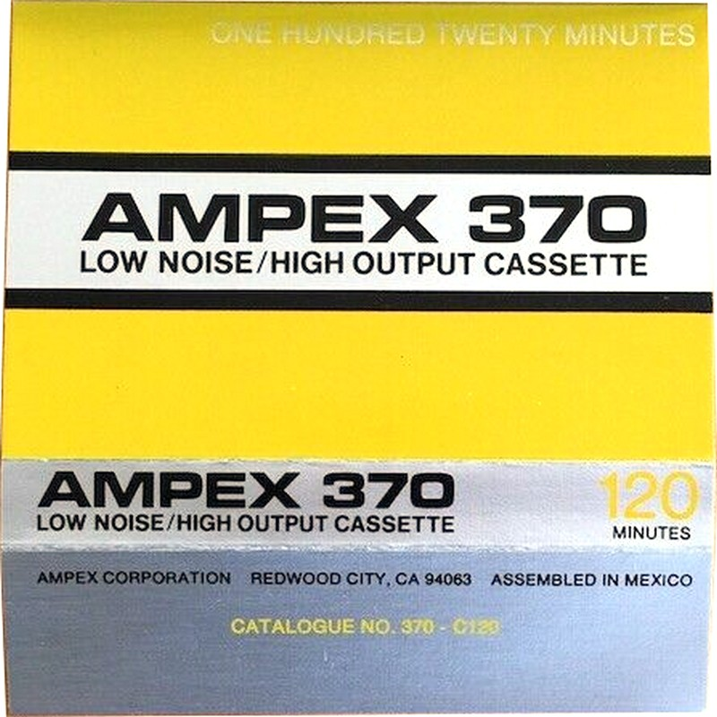 Compact Cassette Ampex 672 120 Type I Normal 1974 Mexico