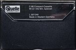 Compact Cassette Universum Super 90 Type II Chrome 1982 Europe