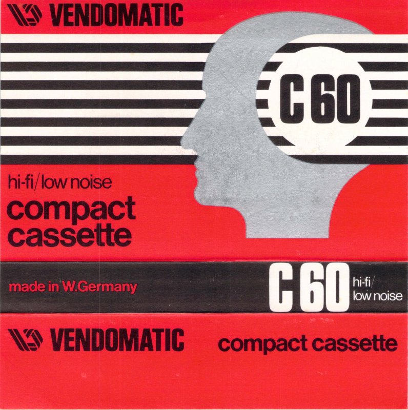 Compact Cassette Vendomatic 60 Type I Normal 1978 Netherlands