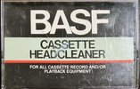 Compact Cassette BASF Cleaning Cassette 1976 USA