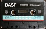 Compact Cassette BASF Cleaning Cassette 1976 USA