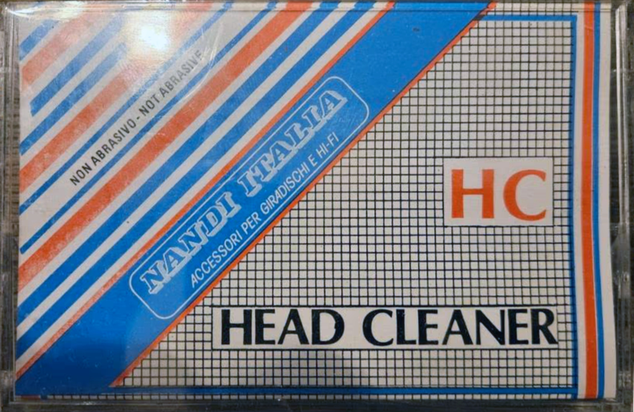 Compact Cassette Nandi "HC" Cleaning Cassette Italy