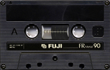 Compact Cassette Fuji FR Metal 90 Type IV Metal 1990 Europe