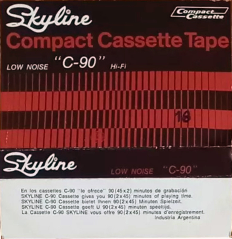 Compact Cassette Skyline 90 Type I Normal Latin America