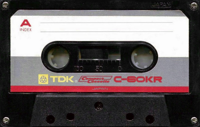 Compact Cassette TDK KR Krom 60 Type II Chrome 1972 USA