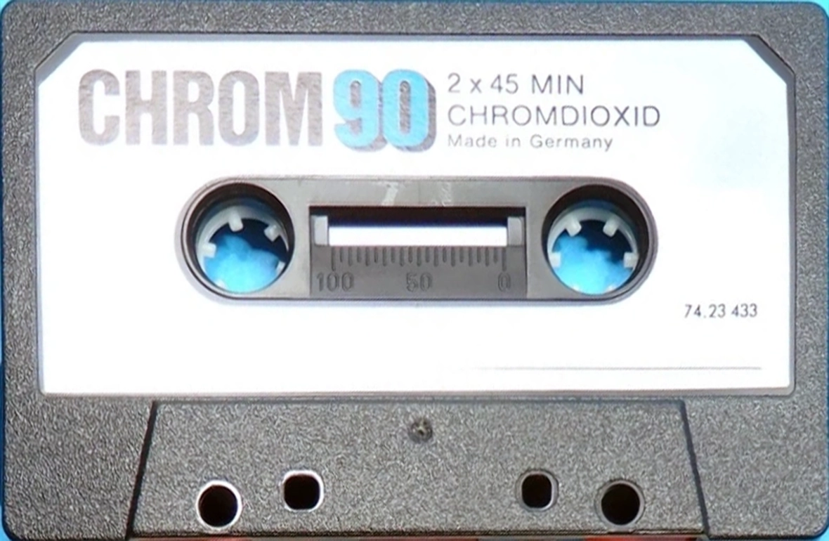 Compact Cassette No Name 90 Type II Chrome Germany