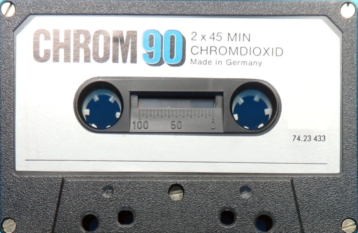 Compact Cassette No Name 90 Type II Chrome Germany