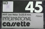 Compact Cassette International 45 Type I Normal 1975 Hong Kong