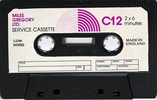 Compact Cassette Miles Gregory LTD. 12 "C12" Service Cassette UK