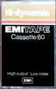Compact Cassette EMITAPE HI-DYNAMIC 60 Type I Normal 1972 Europe