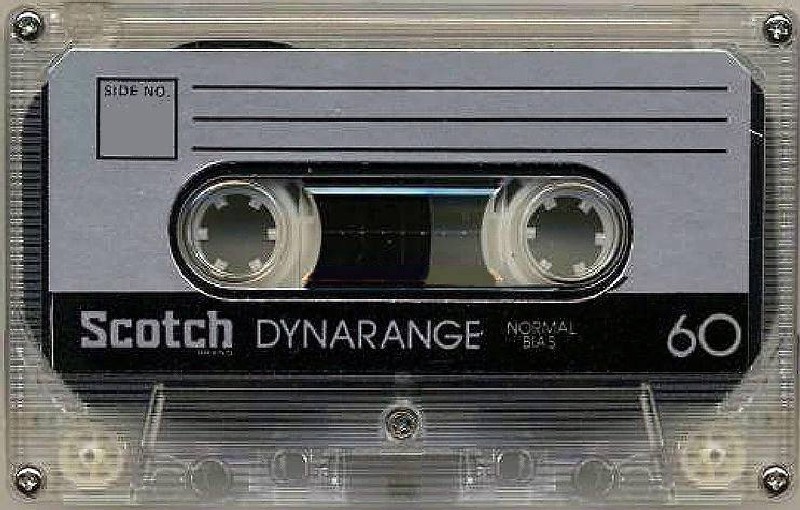 Compact Cassette Scotch Dynarange 60 Type I Normal 1979 USA