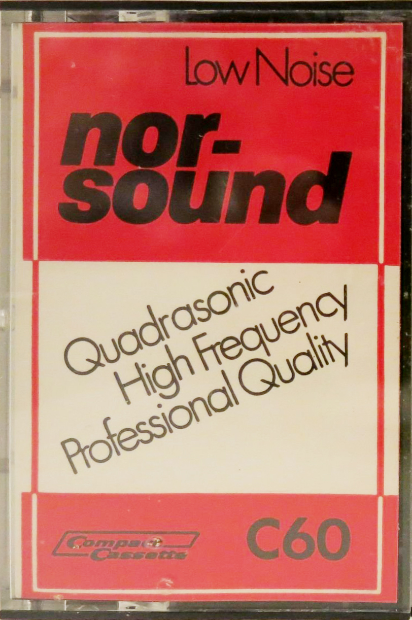 Compact Cassette Nor-Sound 60 Type I Normal Sweden
