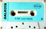 Compact Cassette Dalkota Mosalbo 60 Type I Normal Spain