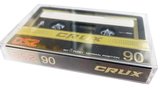 Compact Cassette CRUX DSZ 90 "gold" Type I Normal 2023 Worldwide