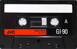Compact Cassette JVC GI 90 "G1-90A" Type I Normal 1990 North America