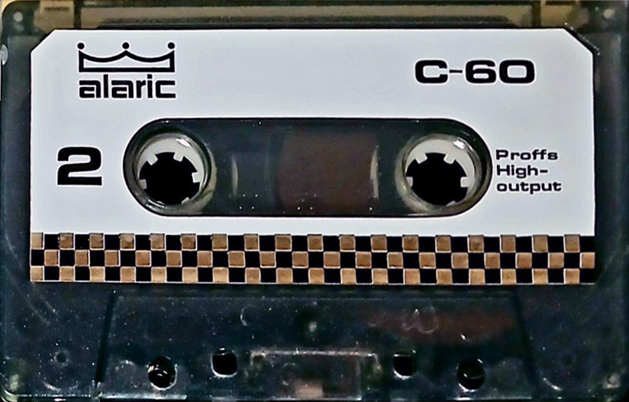 Compact Cassette Alaric 60 Type I Normal Sweden