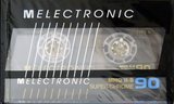 Compact Cassette Melectronic MHQ II-S 90 Type II Chrome 1987 Switzerland