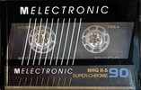 Compact Cassette Melectronic MHQ II-S 90 Type II Chrome 1987 Switzerland