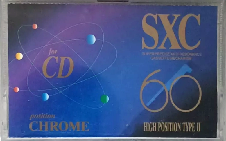 Compact Cassette SXC 60 Type II Chrome Europe