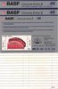 Compact Cassette BASF Chrome Extra II 46 Type II Chrome 1987 Europe