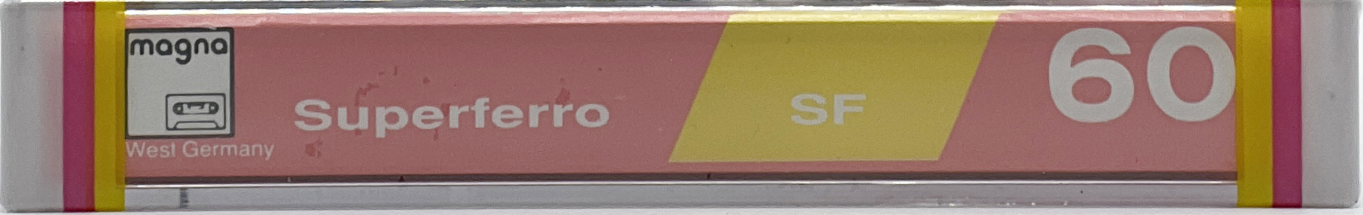 Compact Cassette Magna SF 60 Type I Normal 1990 Europe