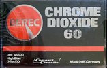 Compact Cassette Berec 60 Type II Chrome UK
