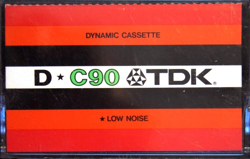 Compact Cassette TDK D 90 Type I Normal 1972 Japan