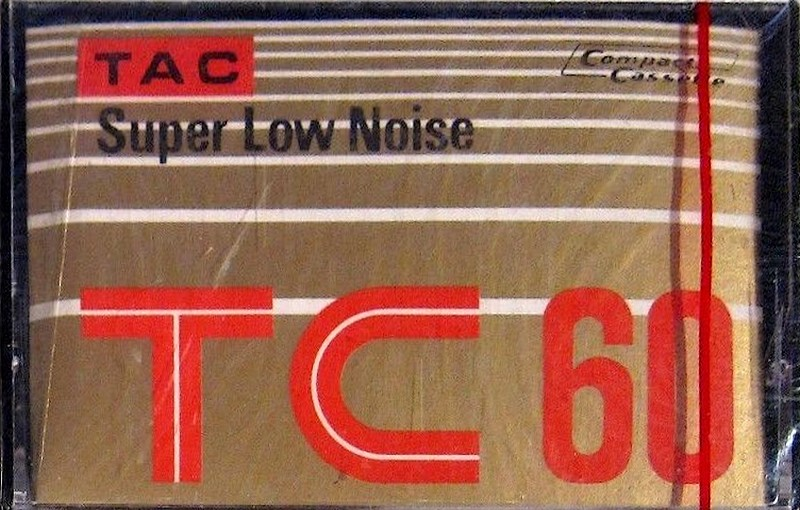 Compact Cassette TAC 60 Type I Normal Europe