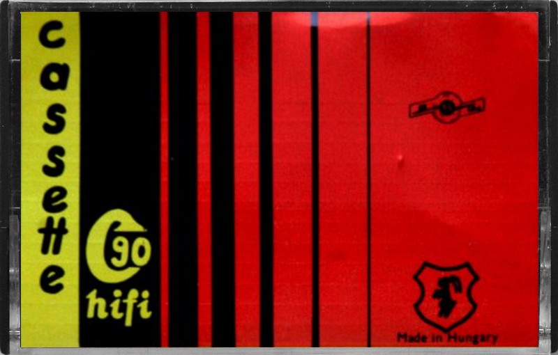 Compact Cassette BRG 90 Type I Normal Hungary